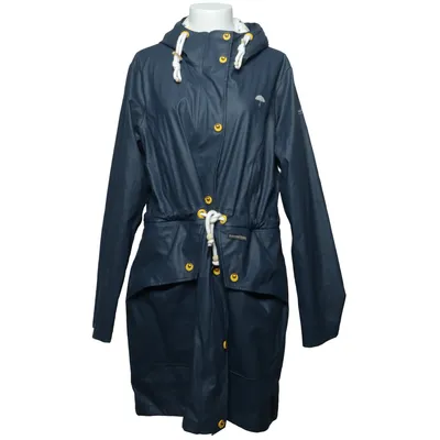 Manteau imperméable (Bleu) de Schmuddelwedda Coton, Polyester, Polyuréthane