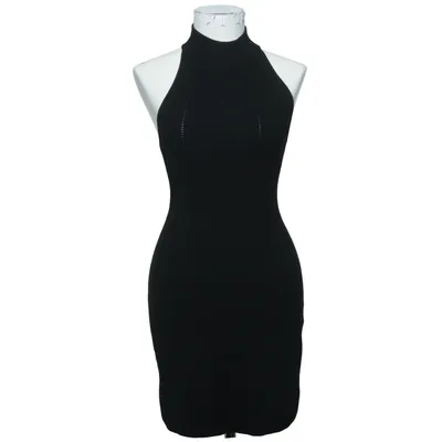 Neckholderkleid (Schwarz) von La Maille Sézane Elasthan, Polyamid, Polyester, Viskose