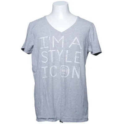 T-shirt (Gris) de Lindbergh Coton, Élasthane