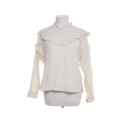 Blouse (Beige) van By-Bar Amsterdam Katoen, Linnen