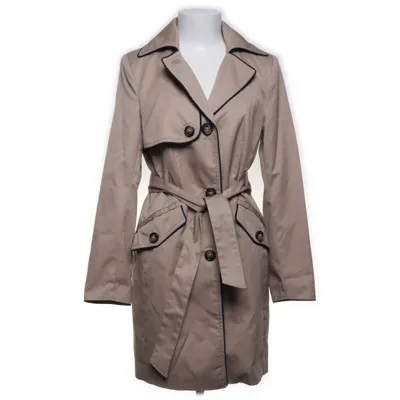 Trench coat (Beige) from H&M Cotton, Polyester, Viscose