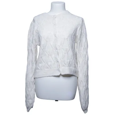 Cardigan (White) from Divided by H&M Acrylic, Polyester