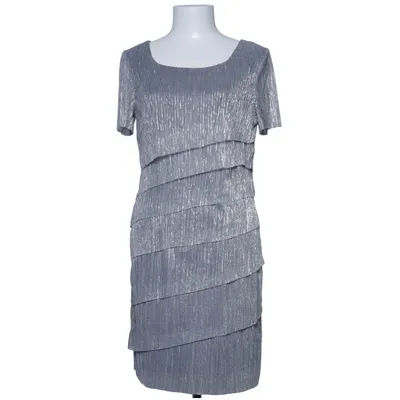 Cocktail dress (Gray) from Connected Apparel Metallic fiber, Polyester