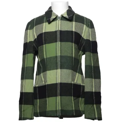 Overshirt (Groen, Zwart, Meerkleurig) van Hucke Kasjmier, Nylon, Wol