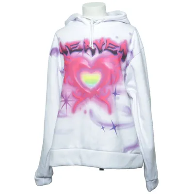 Huvtröja (Vit, Flerfärgad) från Jaded London Polyester