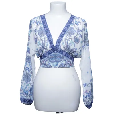 Crop top (Wit, Blauw, Meerkleurig) van Jus D'Orange Polyester