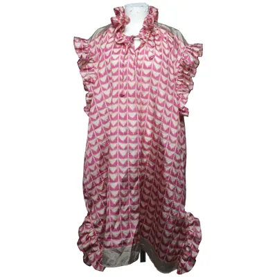 Klänning (Rosa, Beige) från Joseph Återvunnen polyester