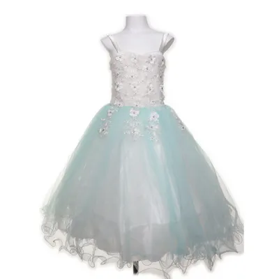 Brudnäbbsklänning (Turkos, Vit)