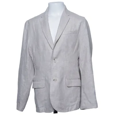 Blazer (Beige) from Zara Linen, Viscose
