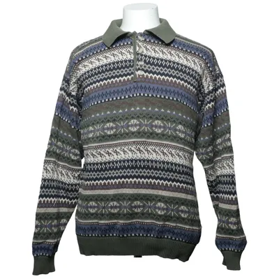 Sweater (Grøn, Blå, Beige, Brun, Flerfarvet) fra Jack & Jones Bomuld