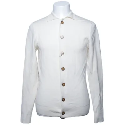 Cardigan (Hvid) fra John Henric Merinould