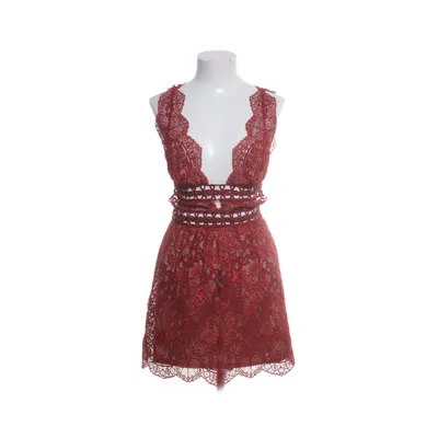 Dress (Red) from For Love & Lemons Cotton, Nylon, Polyester