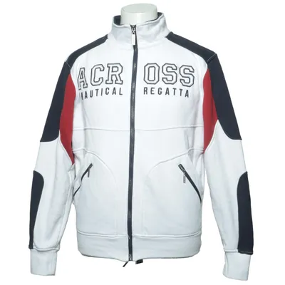 Trainingsjack (Wit, Rood, Blauw) van Across the World Katoen, Polyester
