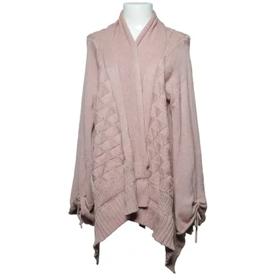 Cardigan (Pink) from Rützou Polyamide, Viscose