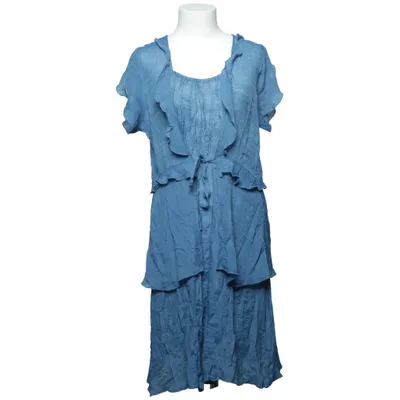 Dress (Blue) from Mingel Cotton, Polyester