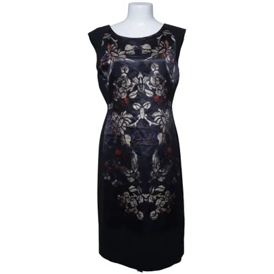 Robe (Noir, Multicolore) de Nougat London Coton, Élasthane, Polyester, Soie, Viscose