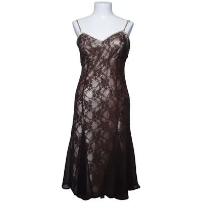 Aftonklänning (Brun, Beige) från Laura Scott Elastan, Polyester