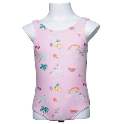 Badpak (Roze, Meerkleurig) van Primark Elastaan, Polyester
