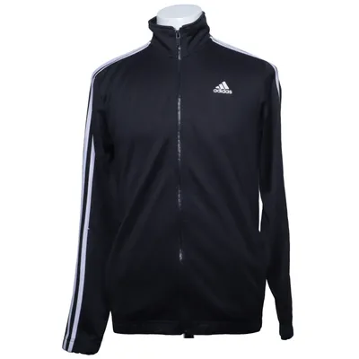 Sports jacket (Black, White) from Adidas Polyester