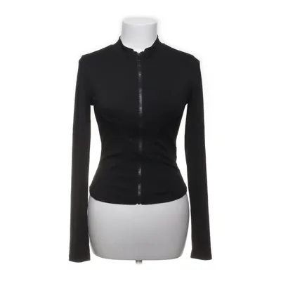 Träningsjacka (Svart) från Shein Elastan, Polyester