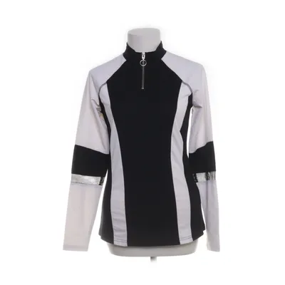 Trainingstop (Zwart, Wit) van Review Elastaan, Polyester, Viscose