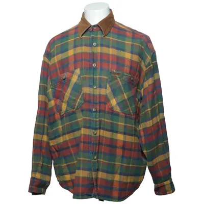 Chemise en flanelle (Bleu, Vert, Jaune, Multicolore) de Chevalier Coton
