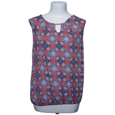Top (Red, Blue, Multicolored) from Suzy Shier Elastane, Polyester