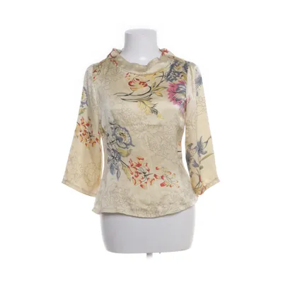 Blouse (Beige, Multicolored) from Tone Barker Silk