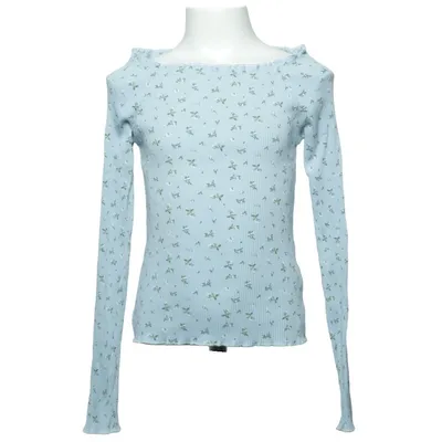 Topp (Blå) från Lindex Kids Bomull, Elastan