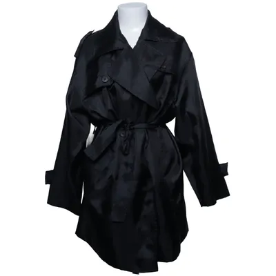 Trench coat (Black) from Jürgen Michaelsen Polyester