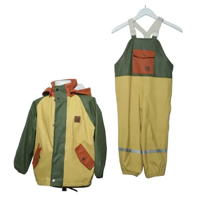 Rainwear (Yellow, Green, Orange) from Kuling Polyester, Polyurethane