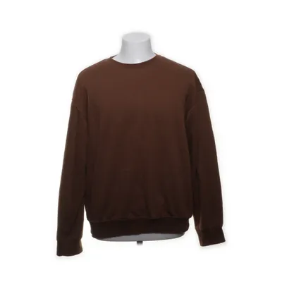Collegetröja (Brun) från H&M Man Bomull, Polyester, Elastan