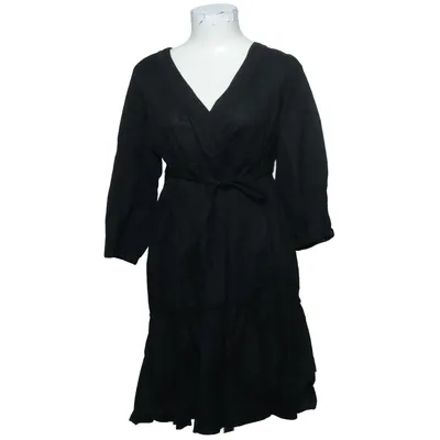 Wrap dress (Black) from 365 Sunshine Cotton
