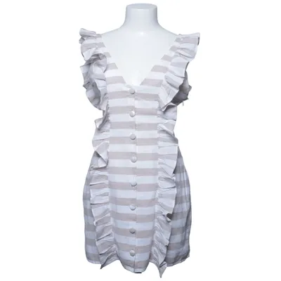 Jurk (Beige, Wit) van Sabo Skirt Katoen