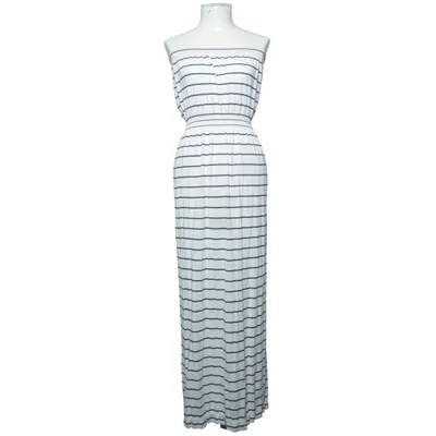 Maxi jurk (Wit, Blauw) van Ocean Club Elastaan, Modal, Polyamide, Polyester