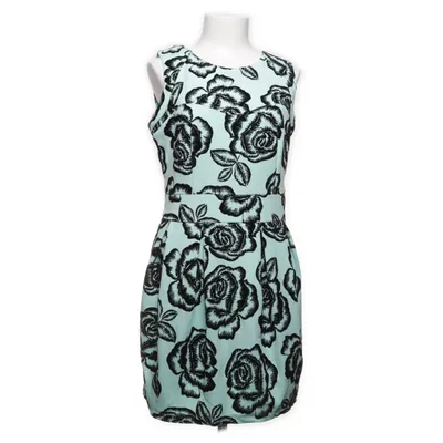 Dress (Blue, Black, Multicolored) from Classic Tricot Elastane, Polyester