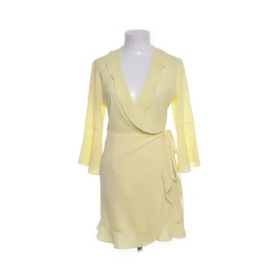 Omlottklänning (Gul) från Sanne Alexandra Polyester, Elastan