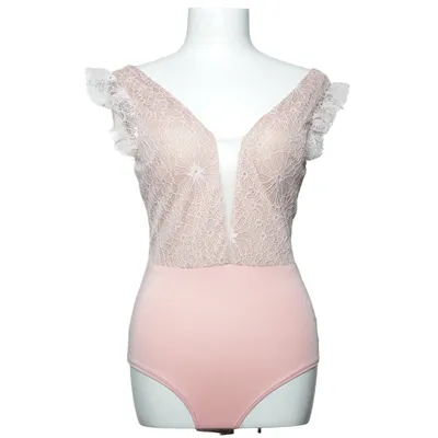 Body (Rosa, Beige) från Lucy Wang Elastan, Polyester