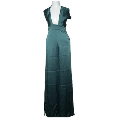 Combinaison (Vert) de Temperley Acétate, Élasthane, Soie, Viscose