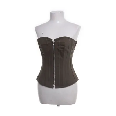 Corset (Green) from Gothicana by EMP Cotton