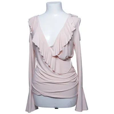 Slå-om bluse (Pink) fra Progress Elastan, Polyester