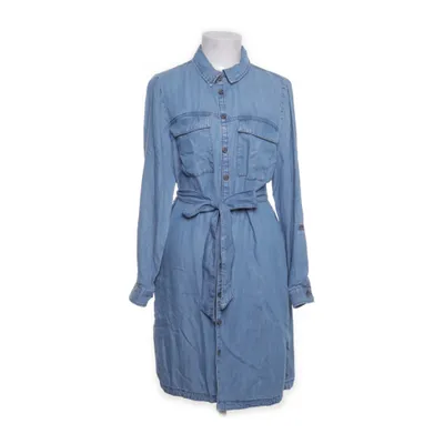 Shirt dress (Blue) from Fit & Flare Dress Lyocell
