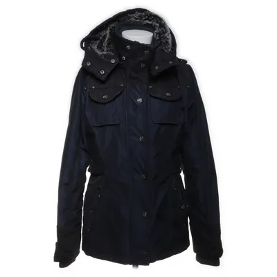 Parka (Bleu) de Dreimaster Acrylique, Coton, Polyester