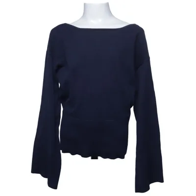 Trui (Blauw) van Gina Tricot Katoen, Polyamide