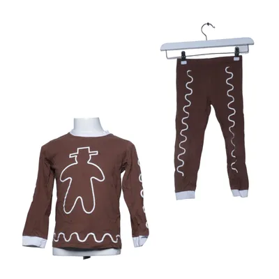 Weihnachtsbekleidung (Braun, Weiß) von MyWear Baumwolle