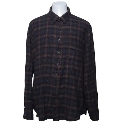 Flanellhemd (Grau, Braun) von Dressmann Baumwolle