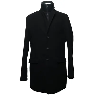 Jas (Zwart) van Enos Polyester, Wol