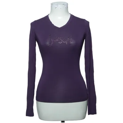 Långärmad t-shirt (Lila) från Sasch Elastan, Viskos