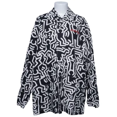 Skjortejakke (Sort, Hvid) fra Keith Haring Bomuld