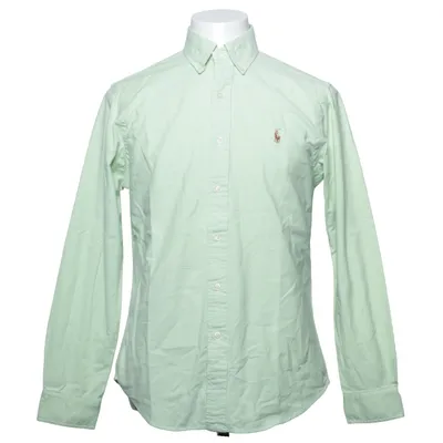 Buttondownskjorte (Grøn) fra Polo Ralph Lauren Bomuld, Elastan